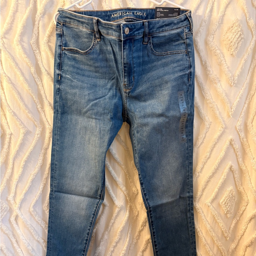 American Eagle Outfitters Women's Skinny Jeans / Jeggings, size 14 Extra Long